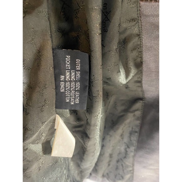 WILSON Leather Maxima Women’s Size M Distressed Brown 100% Leather Jacket - Picture 4 of 7